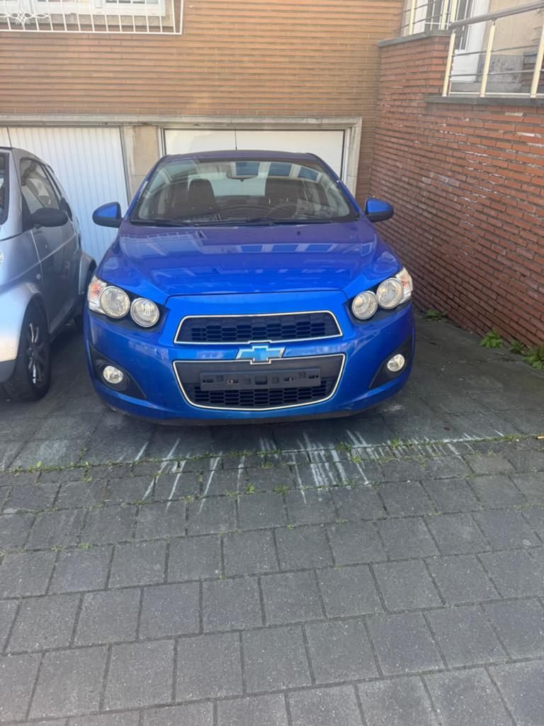 che, Auto's, Chevrolet, Euro 5, Aveo, 4 cilinders, Blauw