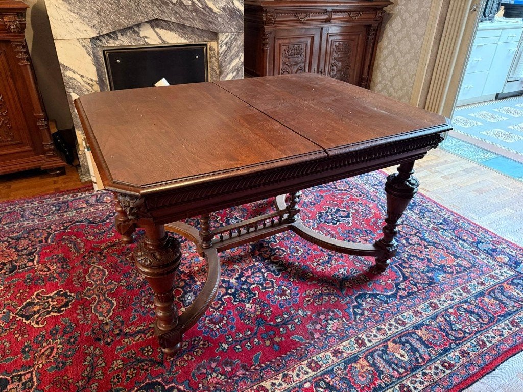 Houten tafel, verlengbaar, Enlèvement, Utilisé
