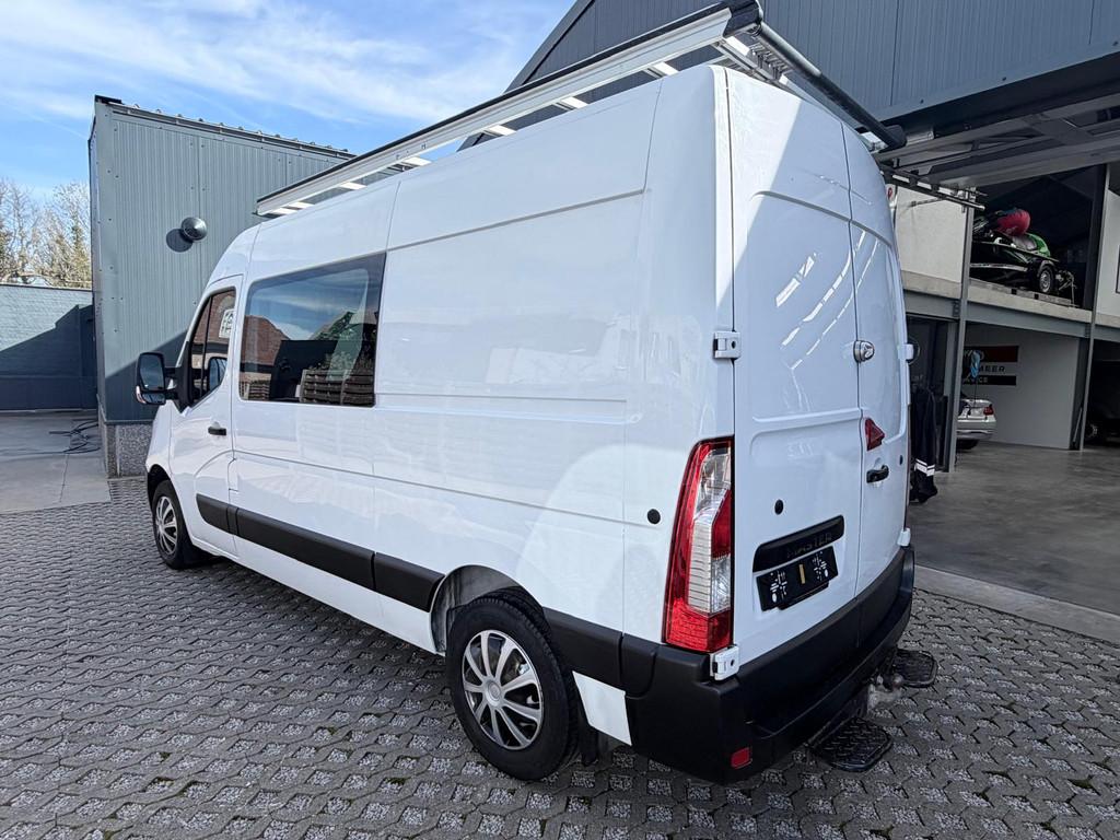 Renault Master Dubbele cabine - 7 plaatsen - 13966+btw, Auto's, Voorwielaandrijving, Gebruikt, 4 cilinders, Bedrijf