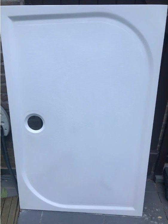 Nieuwe douchebak van 120x80 cm, Doe-het-zelf en Bouw, Ophalen, Nieuw, Douche