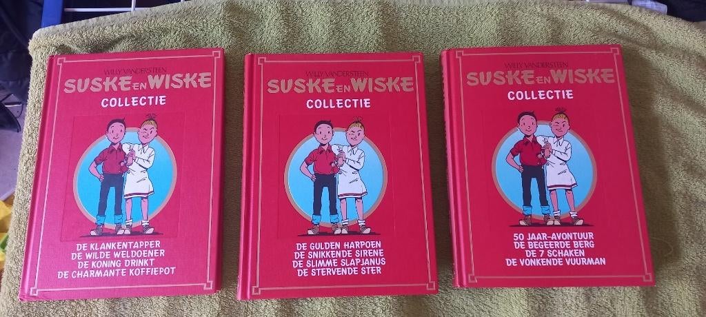 stripalbums    suske en wiske, Willy Vandersteen, Comme neuf, Enlèvement, Plusieurs comics
