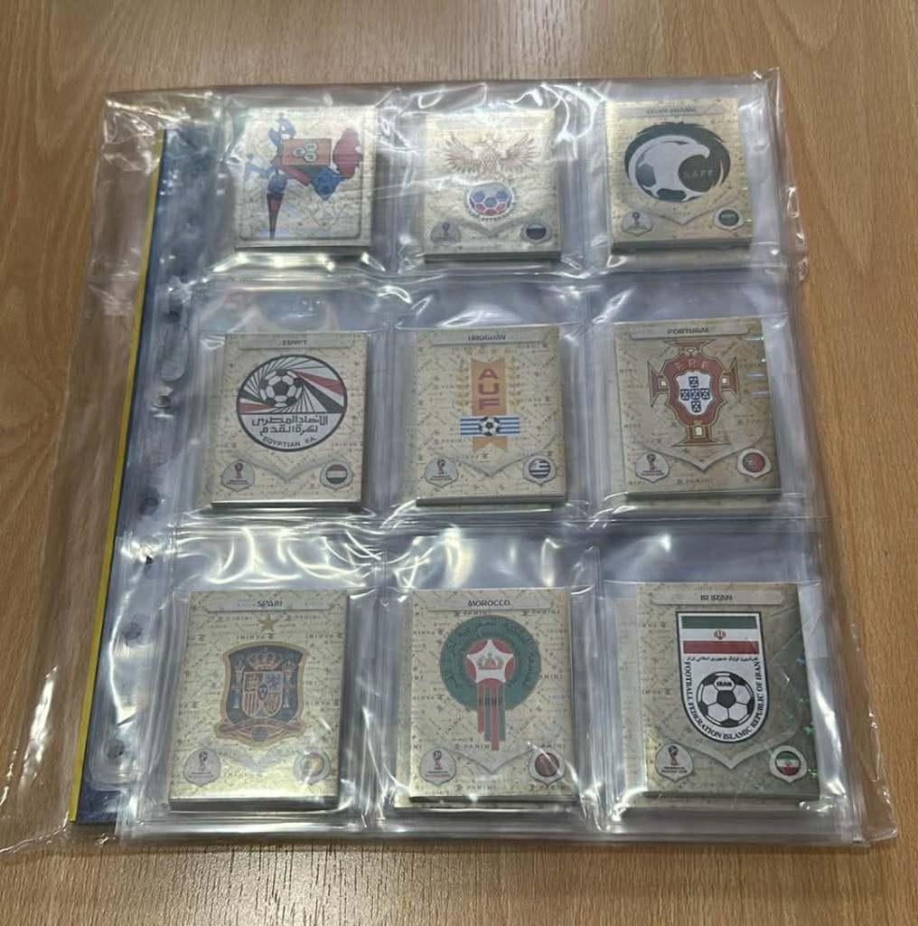 Panini World Cup Russia 2018 zwarte achterkant, Ophalen of Verzenden, Nieuw, Overige typen