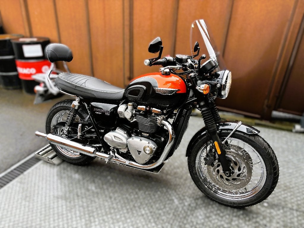 bonneville t120 1200cm³ abs 2020 garantie 1,2,3 jaar jhbmoto, Motoren, 2 cilinders, Nieuw, Bedrijf, Meer dan 35 kW
