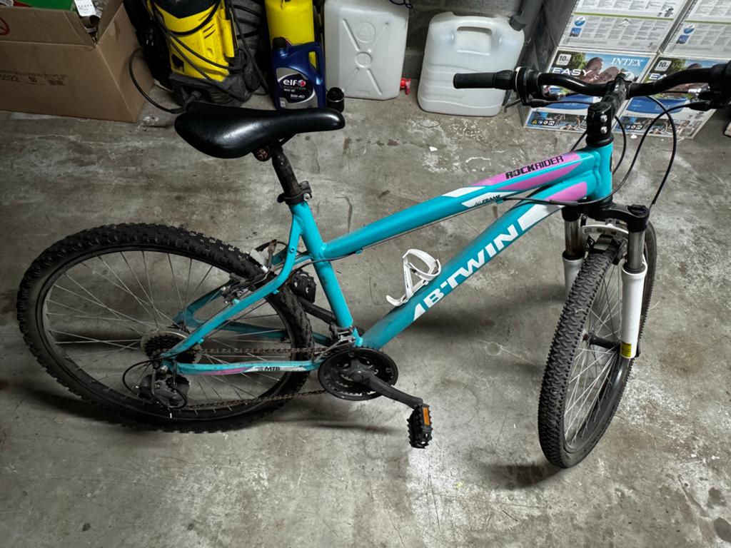 B’Twin Rockrider 340 – VTT 26 pouces – Bon état, Fietsen en Brommers, Fietsen | Crossfietsen en BMX, Gebruikt, 24 inch of meer