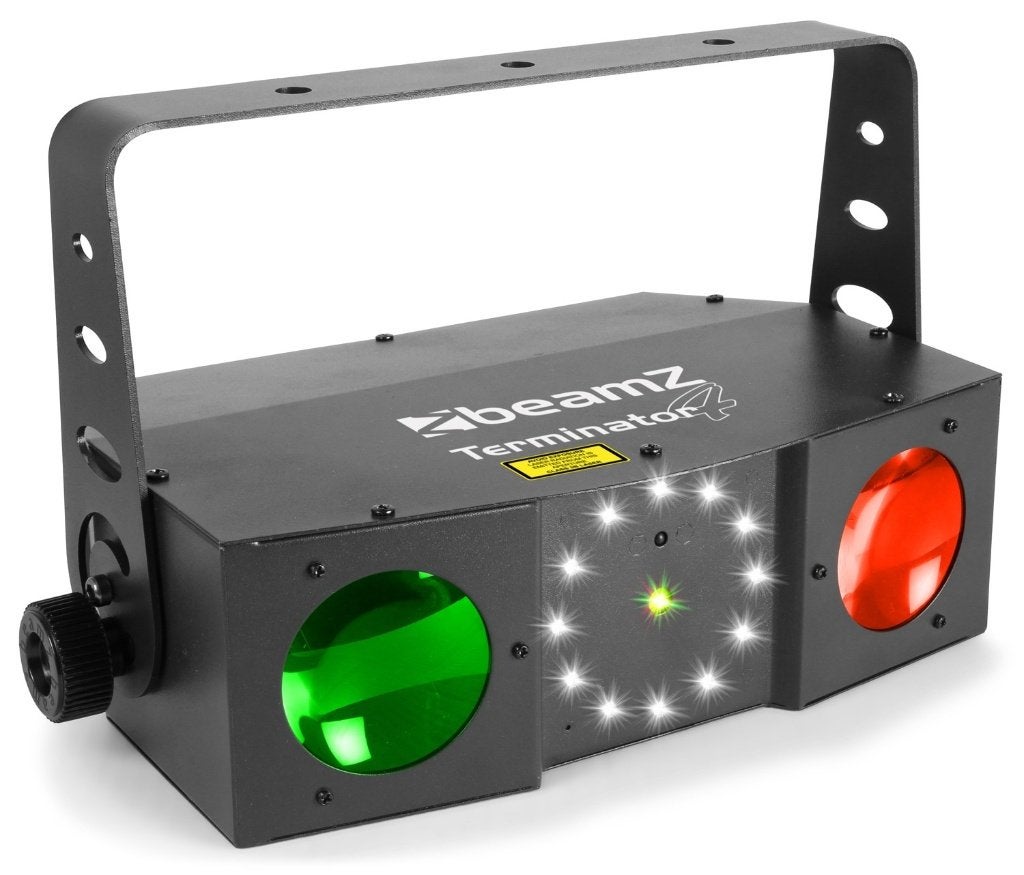 Laser stroboscoop moonflower Beamz Terminator-IV, Enlèvement ou Envoi, Neuf, Laser, Commande sonore
