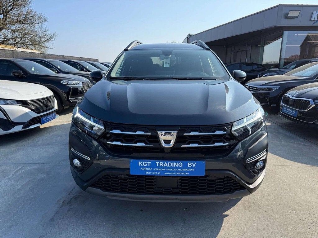 Dacia Jogger 1.0 TCE EXTREME 7 ZIT NAVIGATIE CAMERA DAB PDC, Auto's, Dacia, Stof, 7 zetels, Bedrijf, Zilver of Grijs