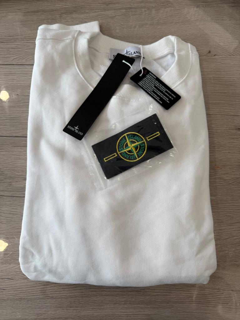 Pull/Sweat stone island blanc, Enlèvement ou Envoi, Comme neuf