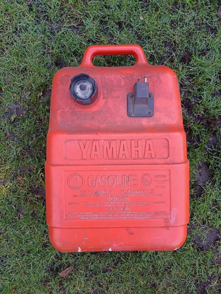 Yamaha externe benzine tank 25l, Ophalen, Zo goed als nieuw, Motor en Techniek, Zeilboot of Motorboot