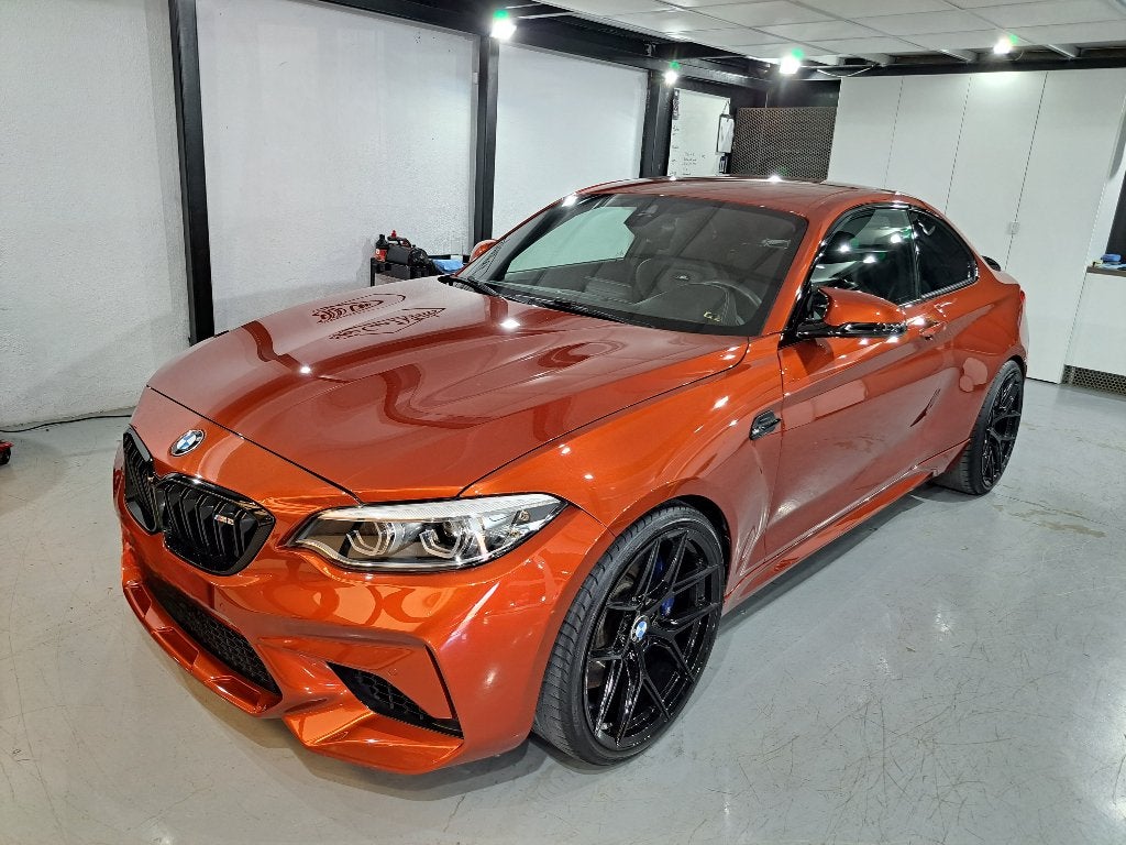 BMW M2 Competition, Auto's, Automaat, 4 zetels, Achterwielaandrijving, Zwart