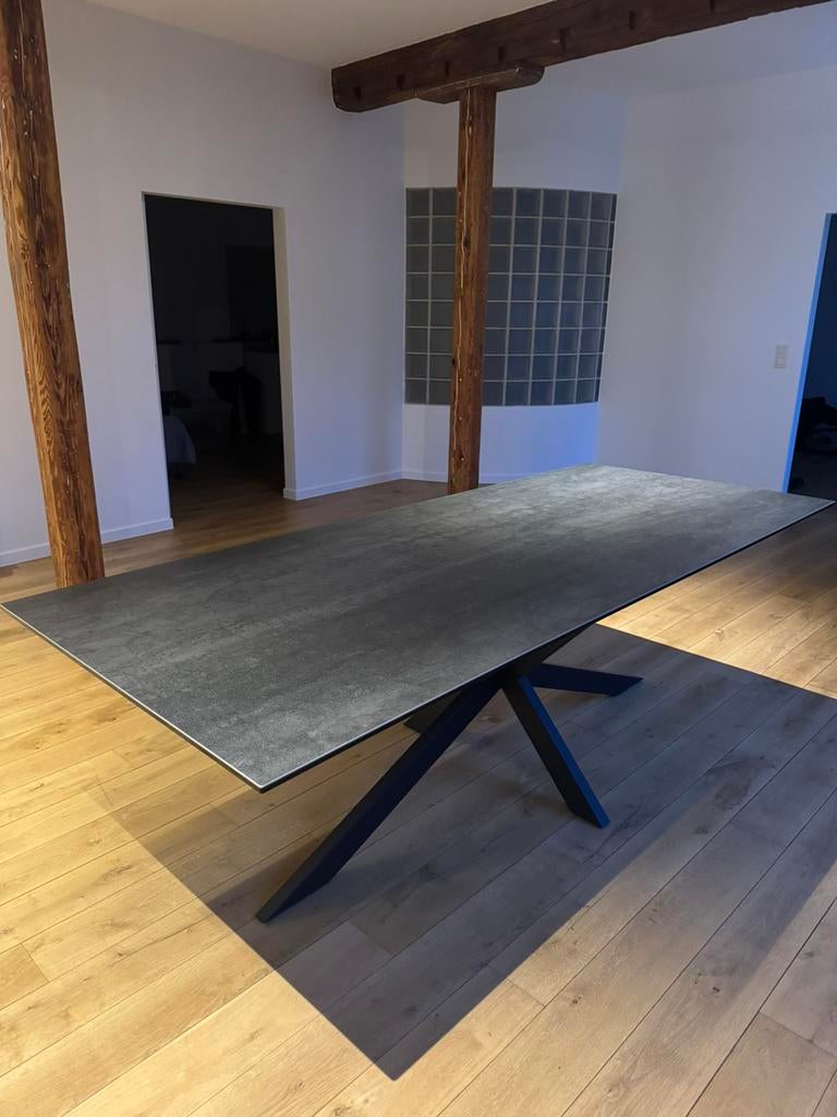 Table a manger céramique, Neuf, 100 à 150 cm, Enlèvement, Moderne