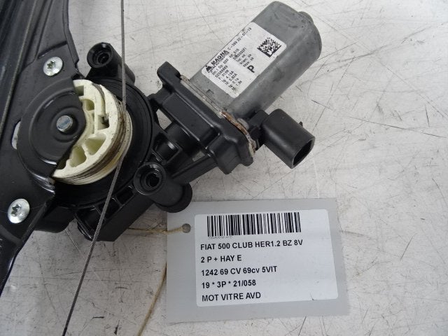 MOTOR RAAMMECHANIEK RECHTS VOOR Fiat 500 (312) (52089869), Gebruikt, Voor, Fiat