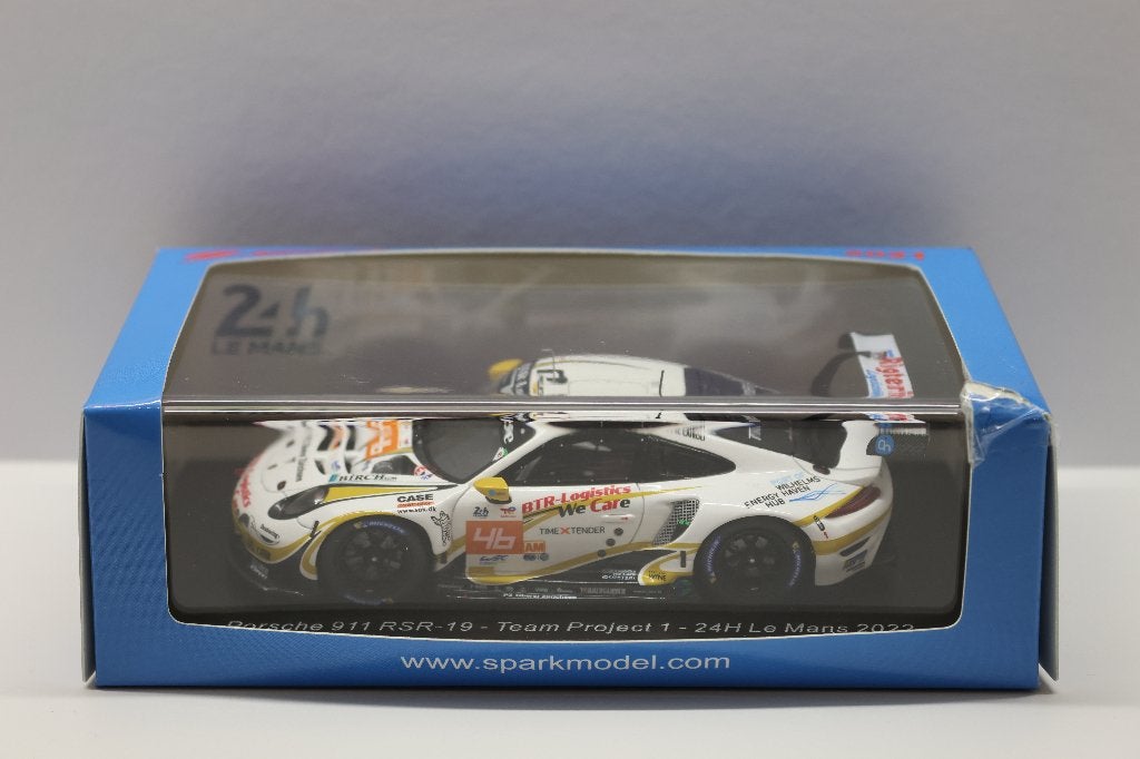1/43 Spark Porsche 911 RSR-19 - Project 1 #46 Le Mans 2022, Hobby en Vrije tijd, Modelauto's | 1:43, Ophalen of Verzenden, Nieuw