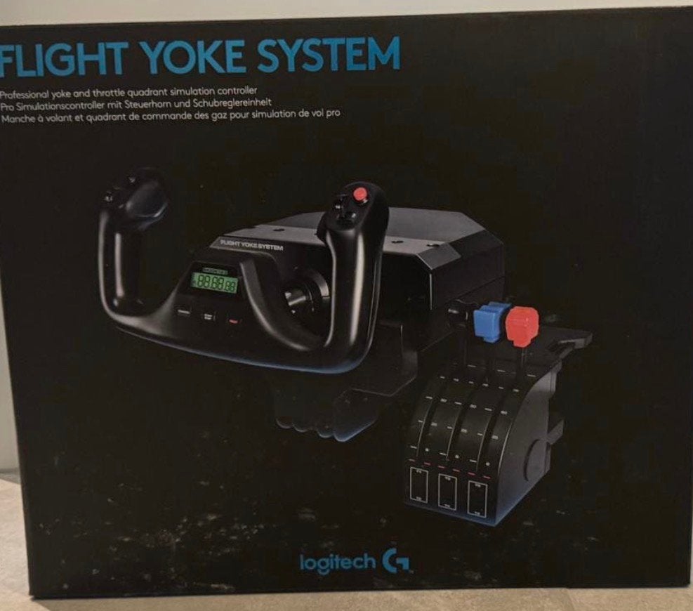 Kit Logitech Flight Yoke, Enlèvement, Comme neuf