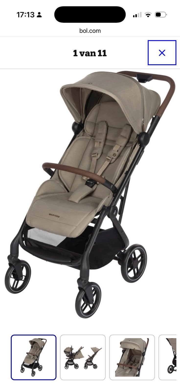 Maxi-Cosi Soho kinderwagen (Nog in de doos), Kinderen en Baby's, Buggy's, Ophalen, Nieuw, Maxi-Cosi