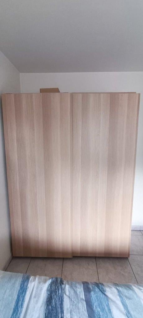 Pax kledingkast, Huis en Inrichting, 100 tot 150 cm, 200 cm of meer, Eikenhout, Zo goed als nieuw