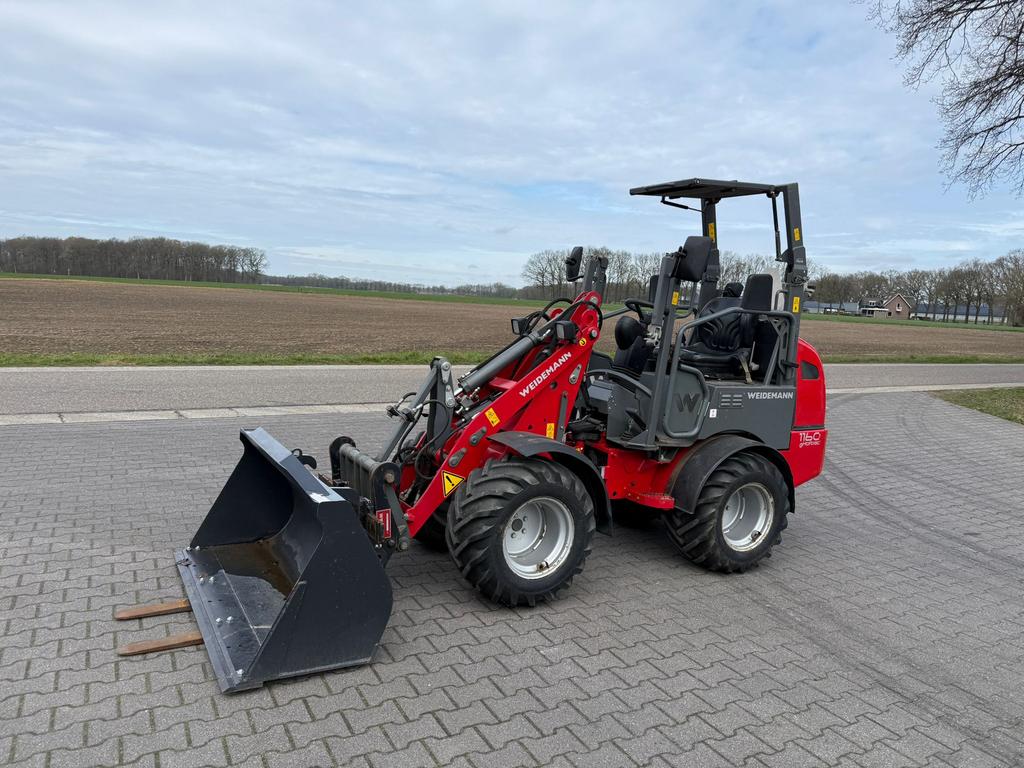 Weidemann 1160 mini loader shovel (bj 2017), Zakelijke goederen, Ophalen