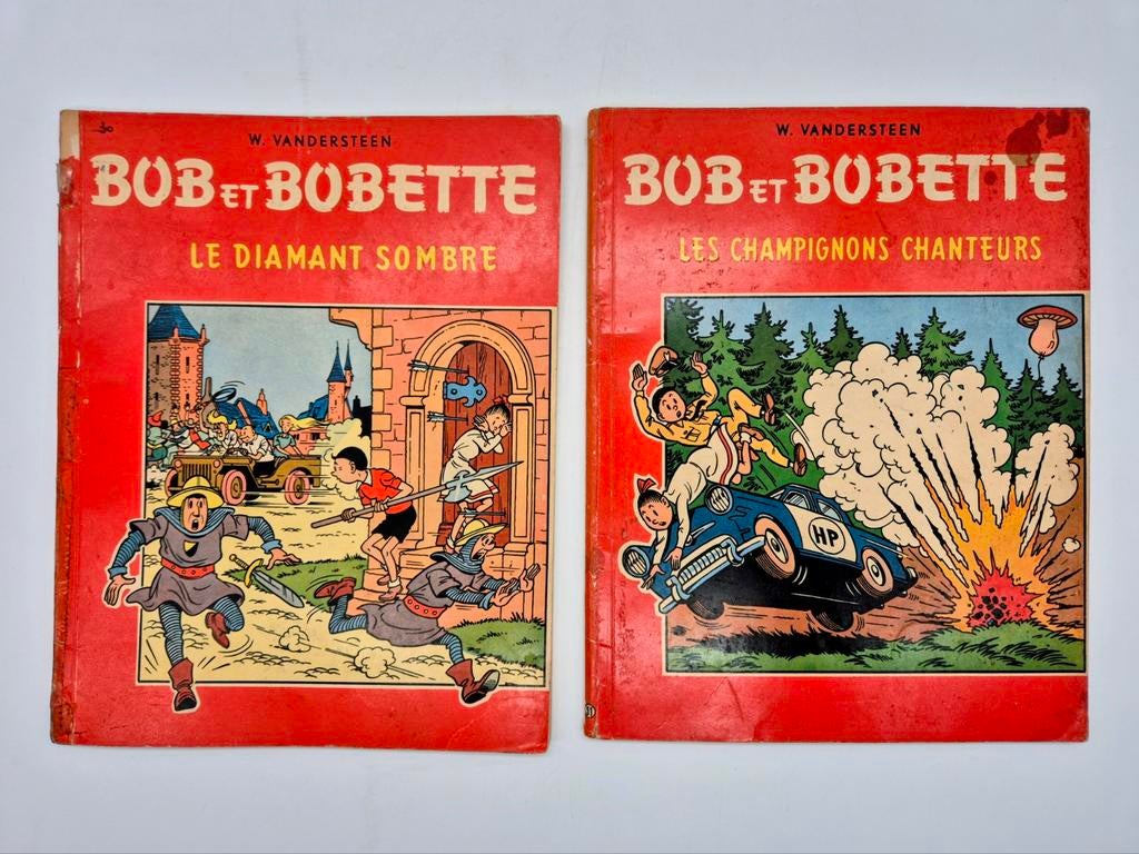Bob et Bobette EO Lot Diamant sombre & Champignons chanteur, Enlèvement ou Envoi
