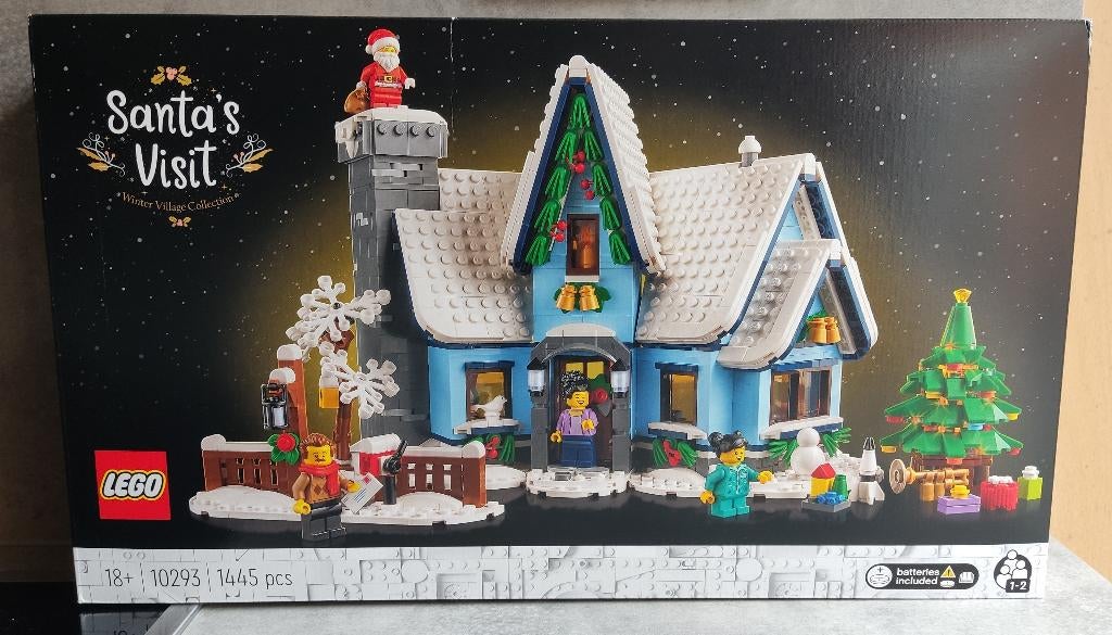 lego 10293 bezoek van de kerstman, Kinderen en Baby's, Speelgoed | Duplo en Lego, Lego, Nieuw, Ophalen of Verzenden, Compleet