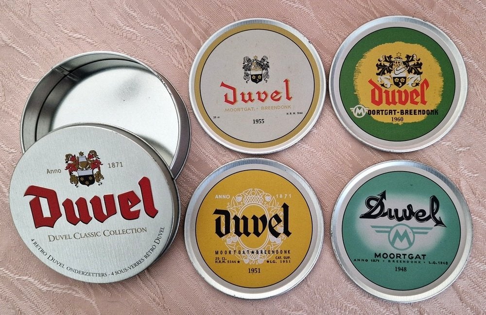 Duvel onderzetters 'Classic Collection', Ophalen of Verzenden, Viltje(s), Duvel