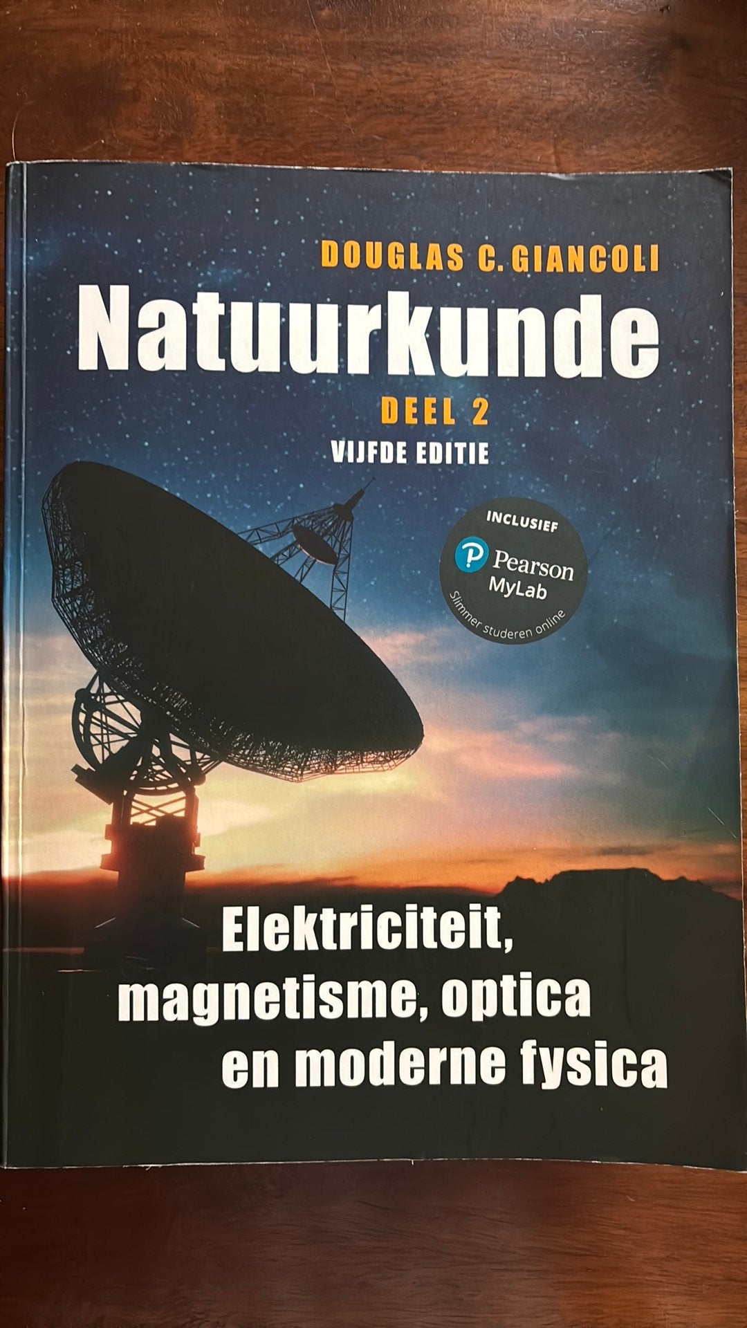 deel 2 Elektriciteit, magnetisme, optica en moderne fysica, Boeken, Ophalen of Verzenden, Biologie, Douglas C. Giancoli