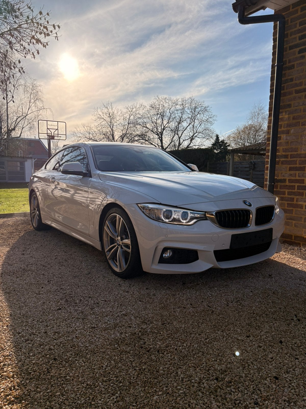 Bmw 420i coupe m packet in zeer goed onderhouden staat, Automaat, Achterwielaandrijving, Wit, Particulier