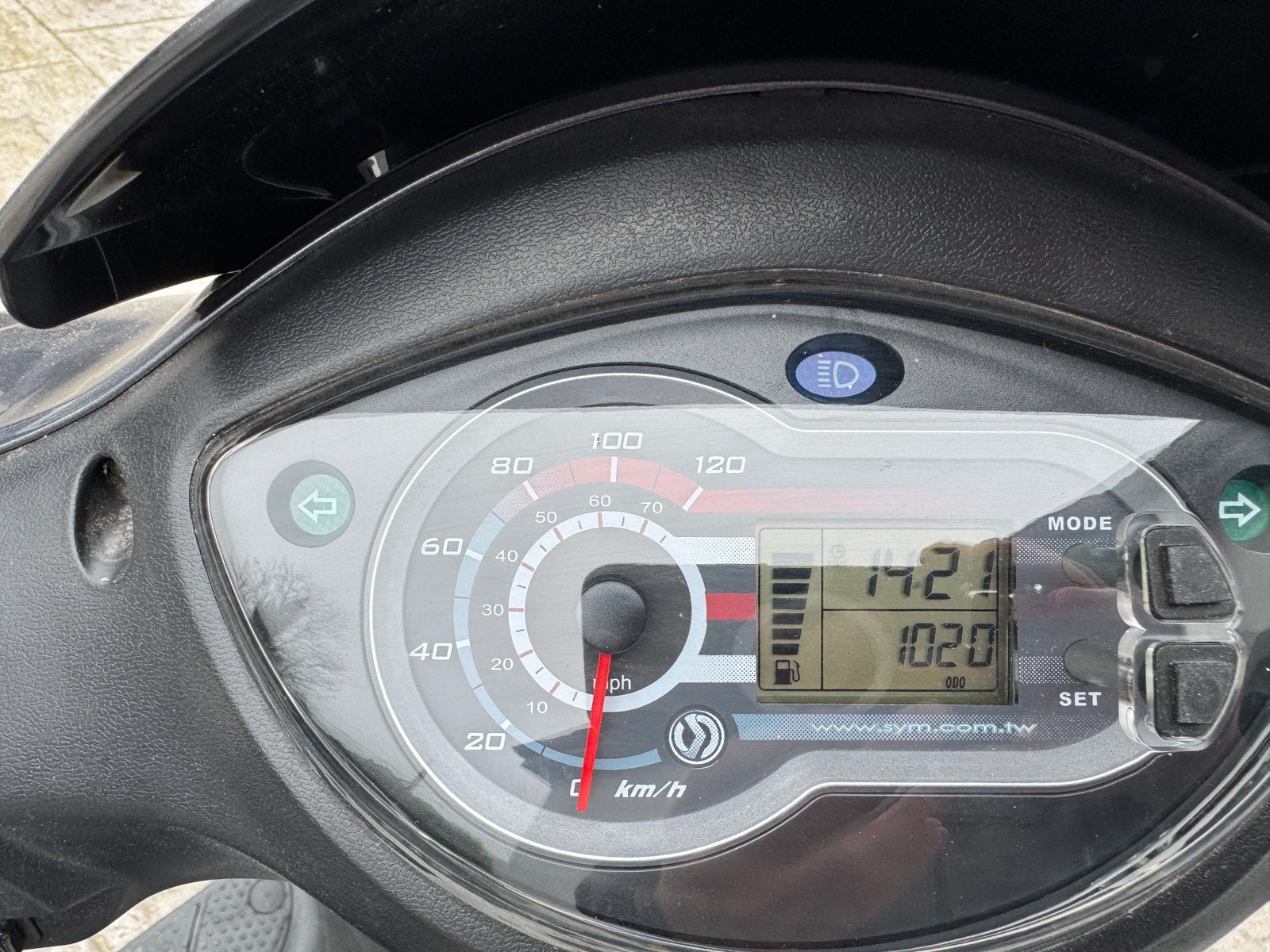 SCOOTER SYM SYMPHONY 125cc 1100km!, Ophalen