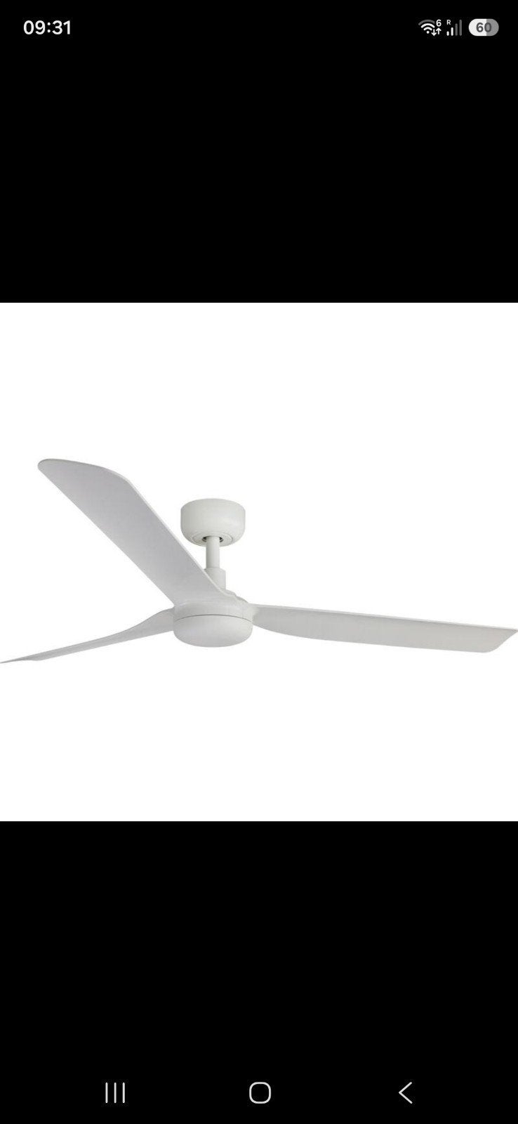 nieuwe plafond ventilator Faro, Electroménager, Enlèvement ou Envoi, Ventilateur avec télécommande, Neuf, Ventilateur de plafond
