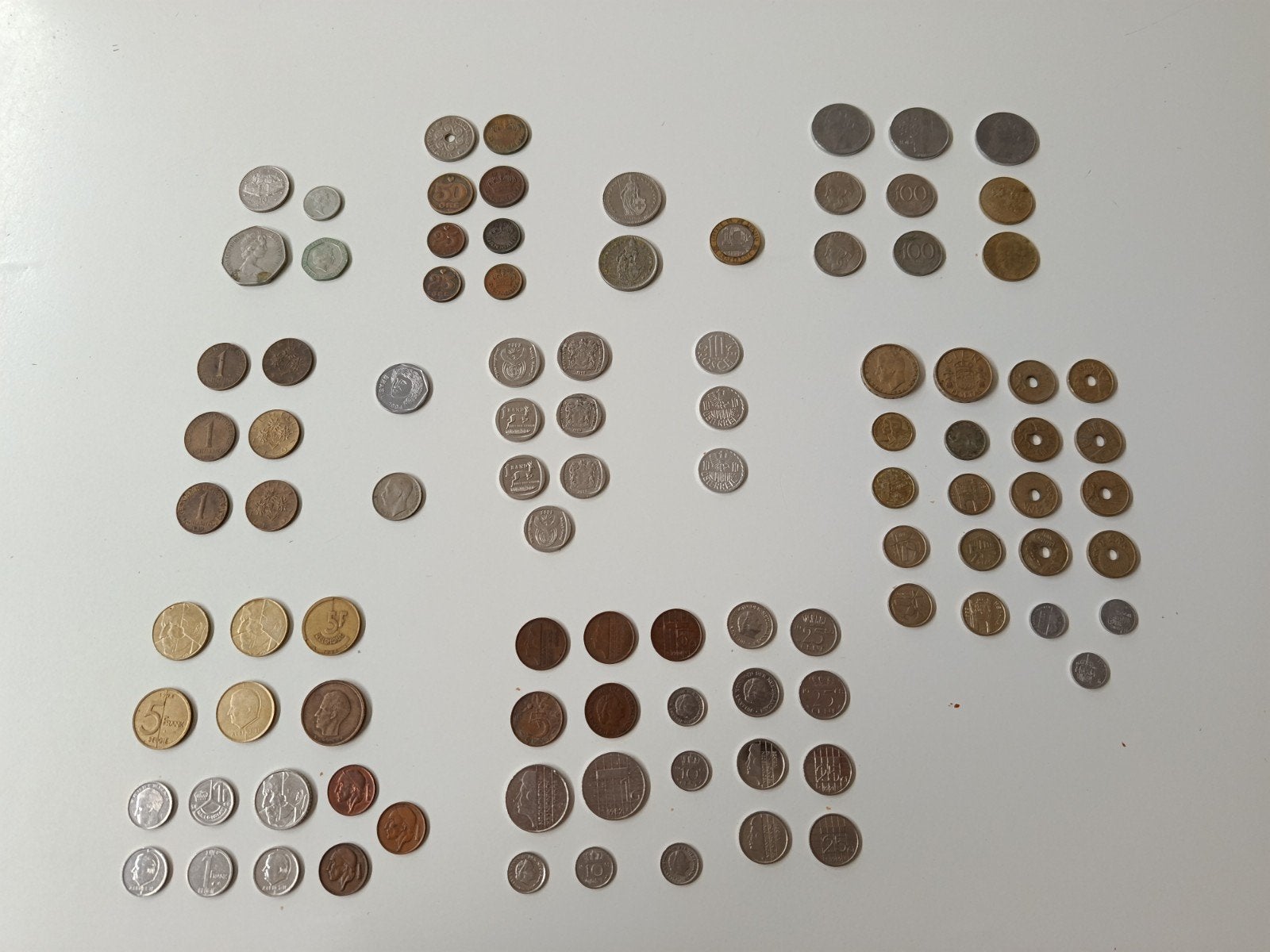 Mooi lot diverse oude munten – Binnen- en buitenlands, Ophalen of Verzenden, Munten