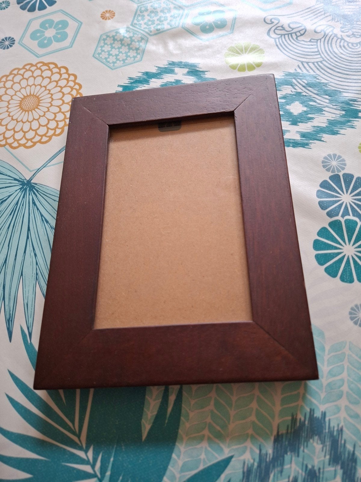 Houten lijst. 19,5 cm x 14,5 cm. Negen., Audio, Tv en Foto, Fotografie | Fotolijsten, Ophalen of Verzenden, Hout
