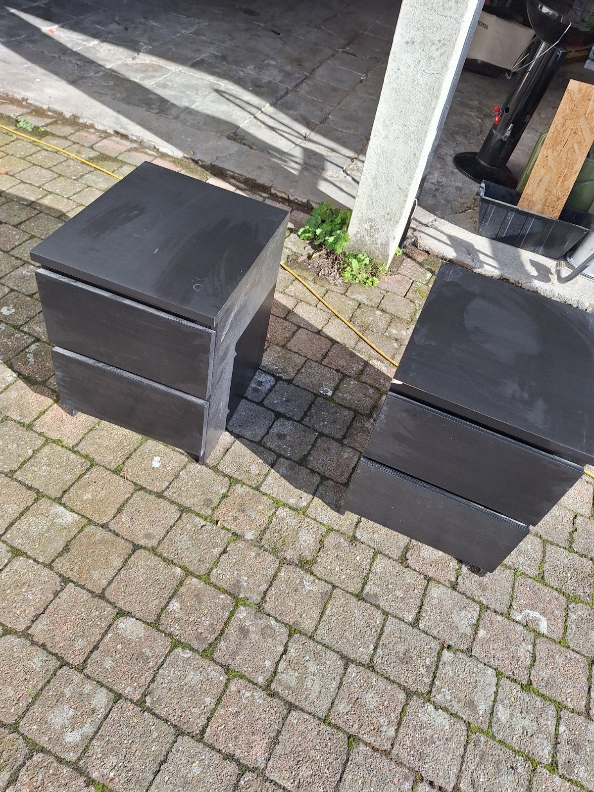MALM ikea kasten, Ophalen