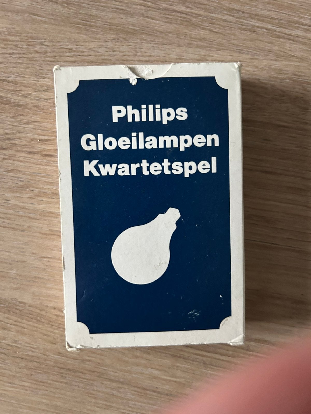 Philips gloeilampen kwartetspel 1960, Ophalen of Verzenden, Zo goed als nieuw