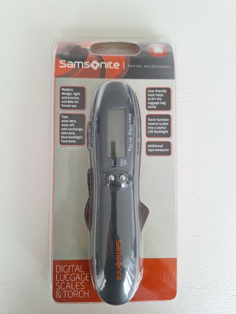Samsonite Digital luggage scales&torch, Ophalen, Nieuw, Overige materialen