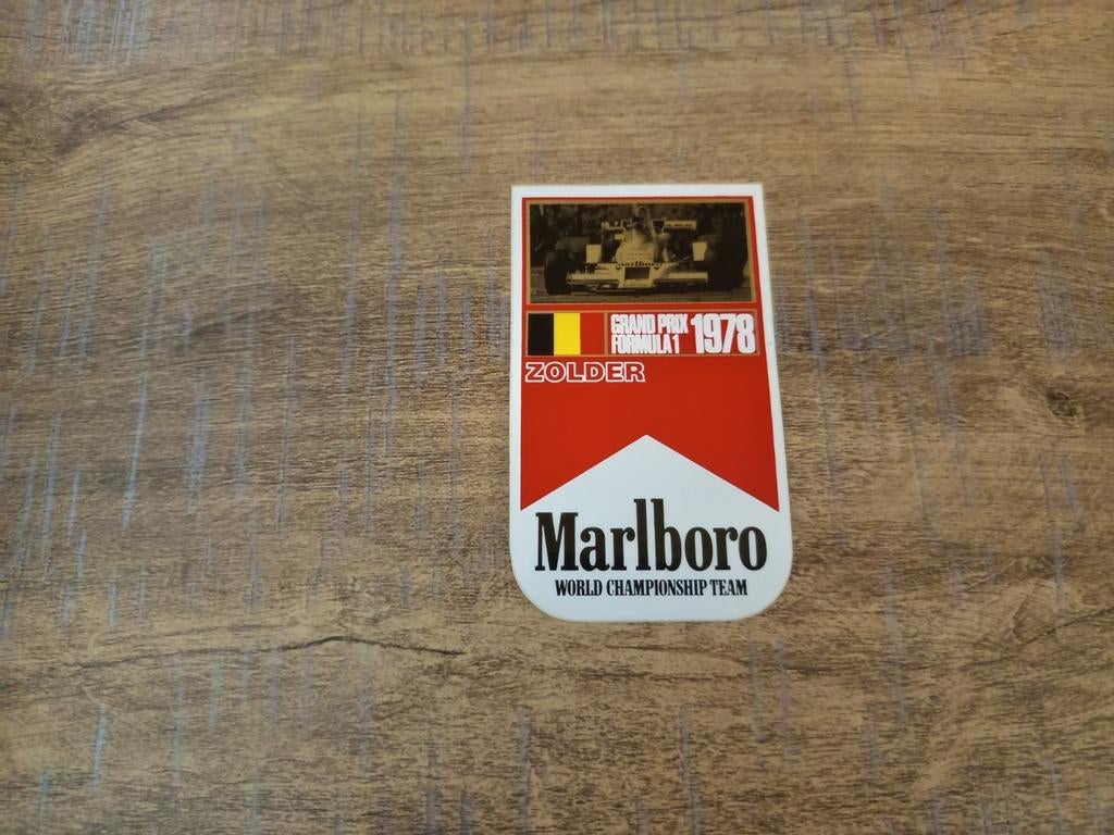 Sticker marlboro, Verzamelen, Ophalen of Verzenden