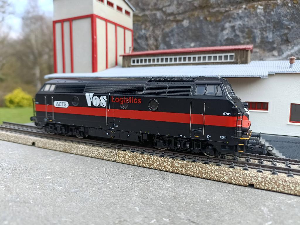 roco  locomotive 6701 VOS logistics ex sncb, Hobby & Loisirs créatifs, Trains miniatures | HO, Enlèvement ou Envoi, Utilisé, Locomotive