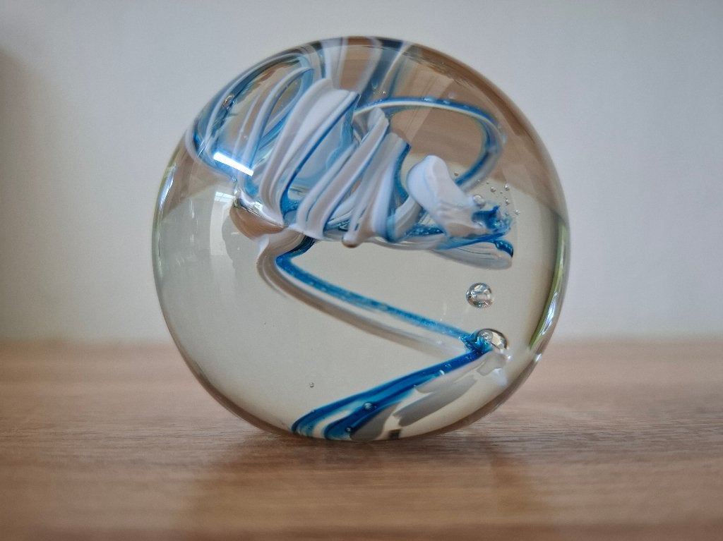 Unieke handgeblazen glazen presse-papier, Antiek en Kunst, Ophalen of Verzenden