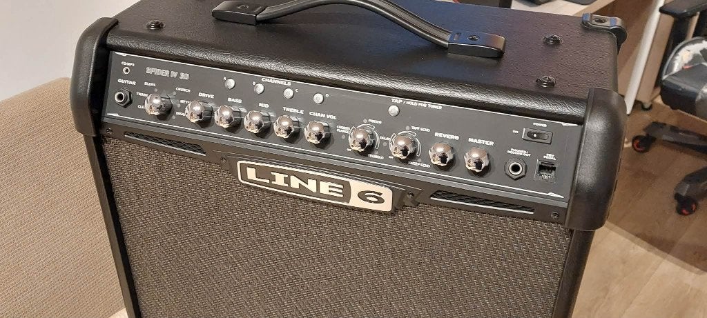 Ampli guitare / basse Line 6 Spider IV 30, Enlèvement, Comme neuf, Guitare, Moins de 50 watts