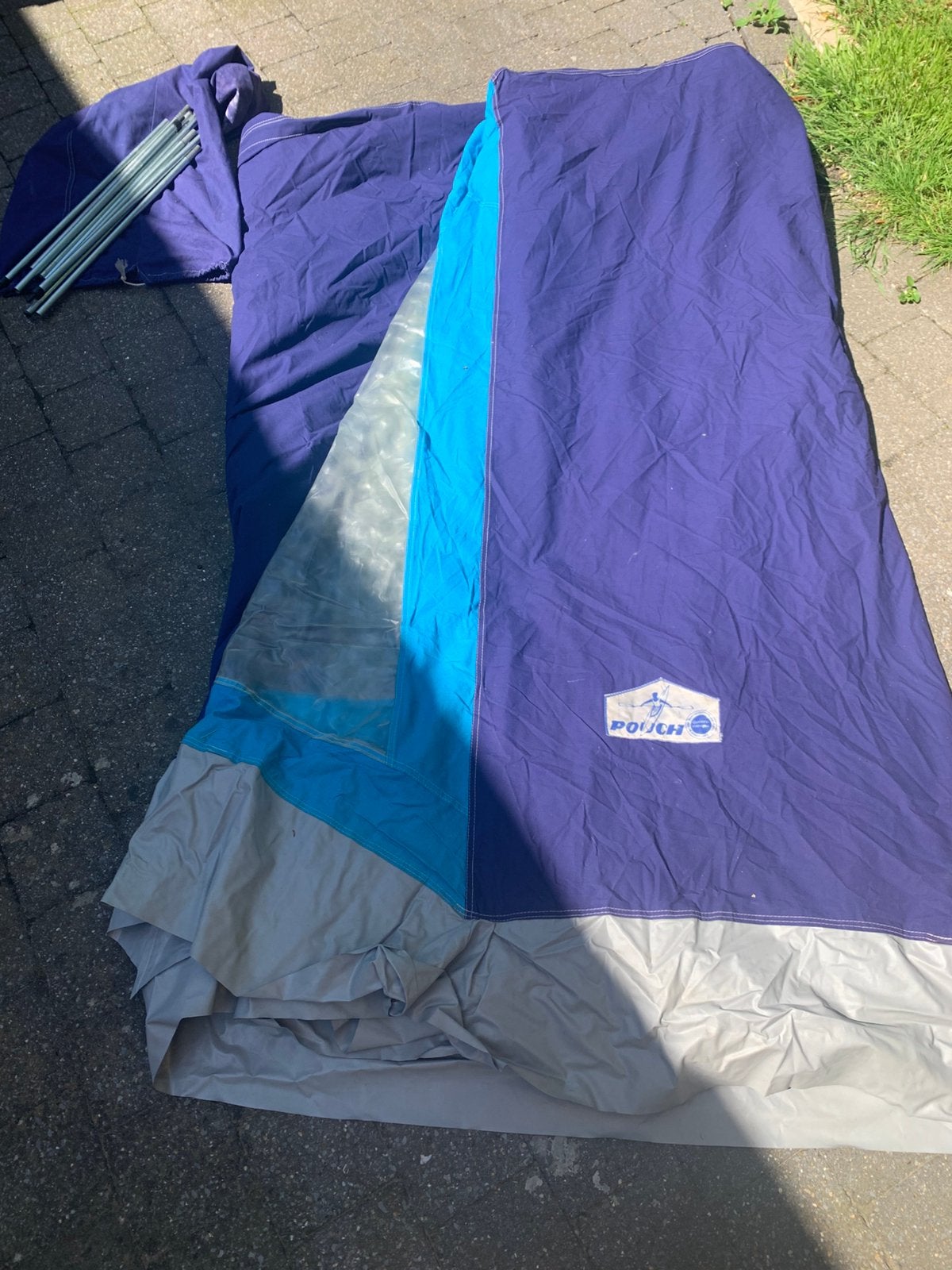 Vintage tent Pouch, Enlèvement, Utilisé