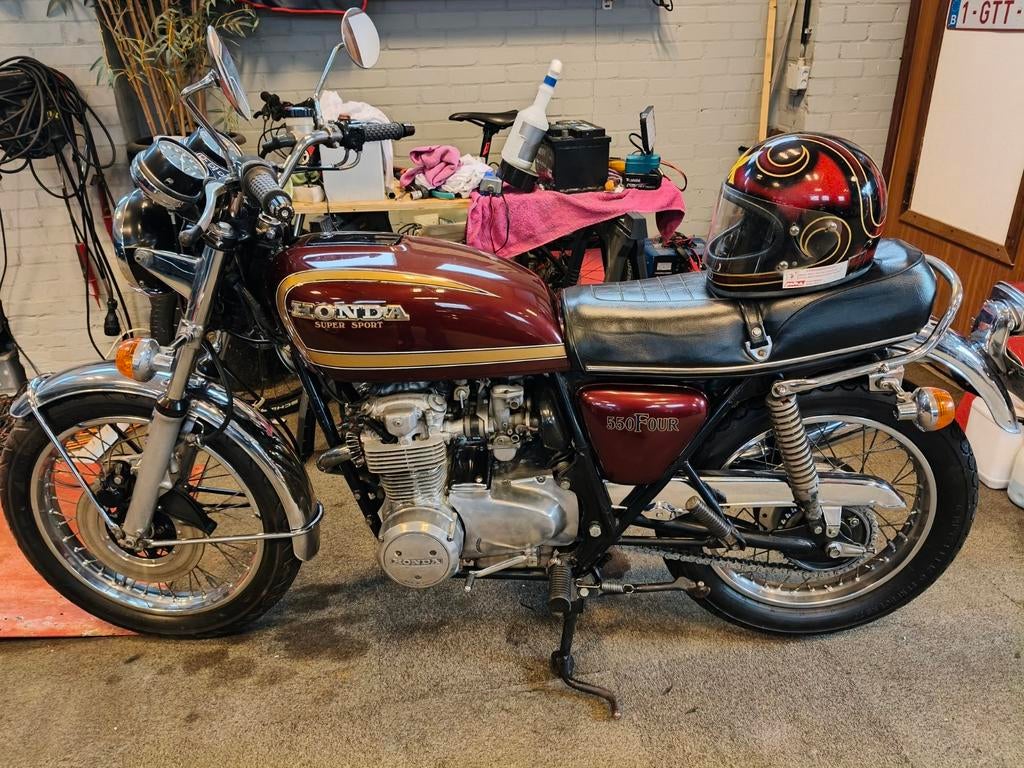 Honda cb 550 bj 1977" ongerestaureerd, orgineel, Motos
