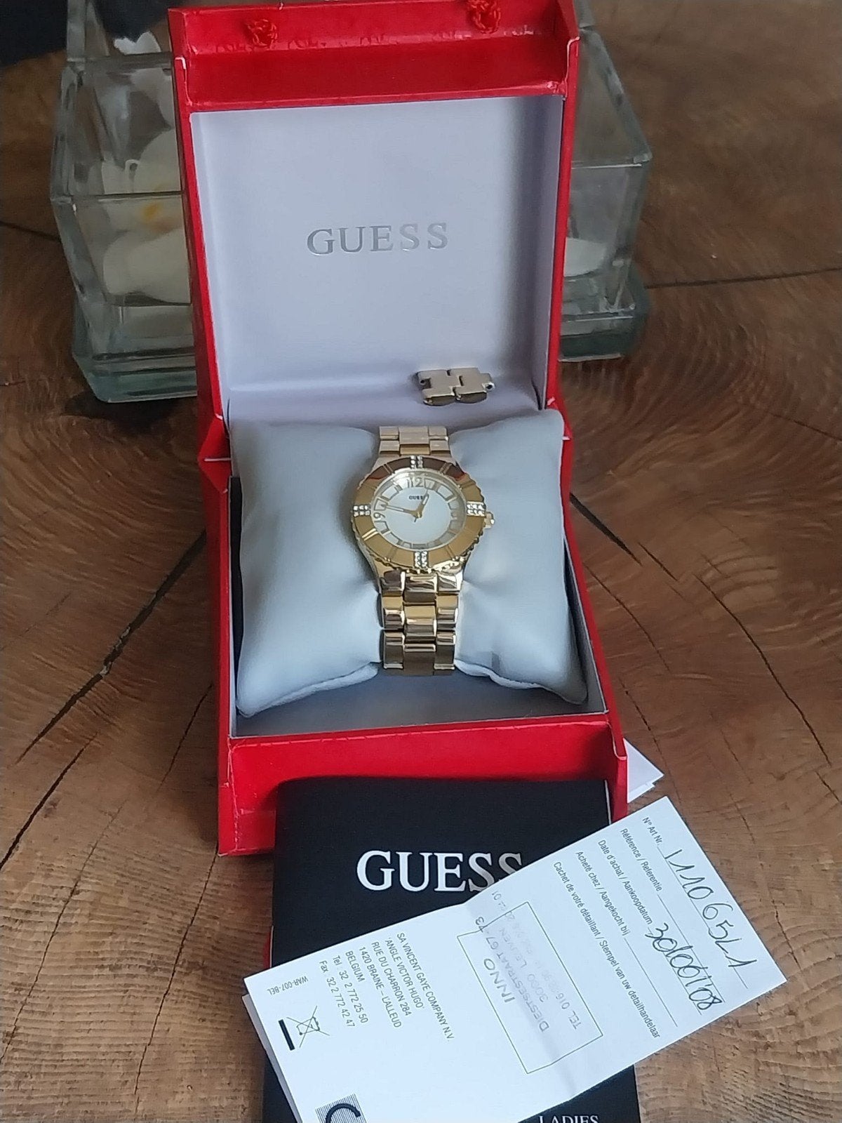 Guess dames horloge, Handtassen en Accessoires, Horloges | Dames, Ophalen, Staal, Staal, Guess