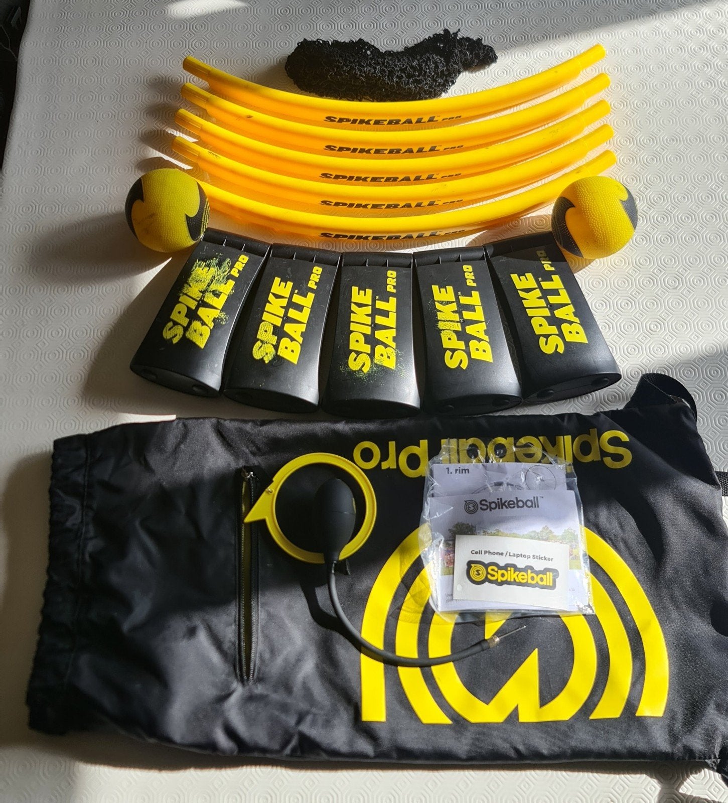 Spikeball Pro Set Roundnet, Sport en Fitness, Ophalen, Gebruikt