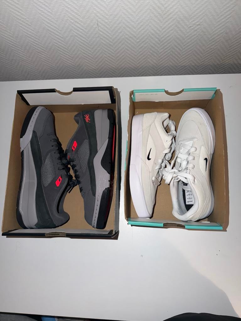 2 paar Air Jordan Flight Court Man en NikeSBMalor uniseks, Ophalen of Verzenden, Nieuw