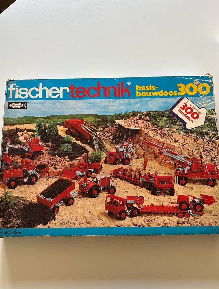 Fischertechnik 300, Ophalen, Gebruikt, Bouwen