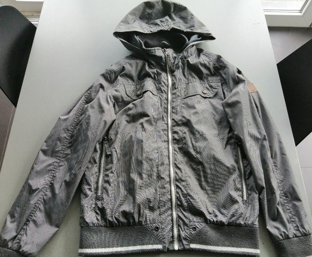 grijze zomerjas jongens 13 jaar, Kinderen en Baby's, Kinderkleding | Maat 158, Ophalen of Verzenden, Zo goed als nieuw, Jongen