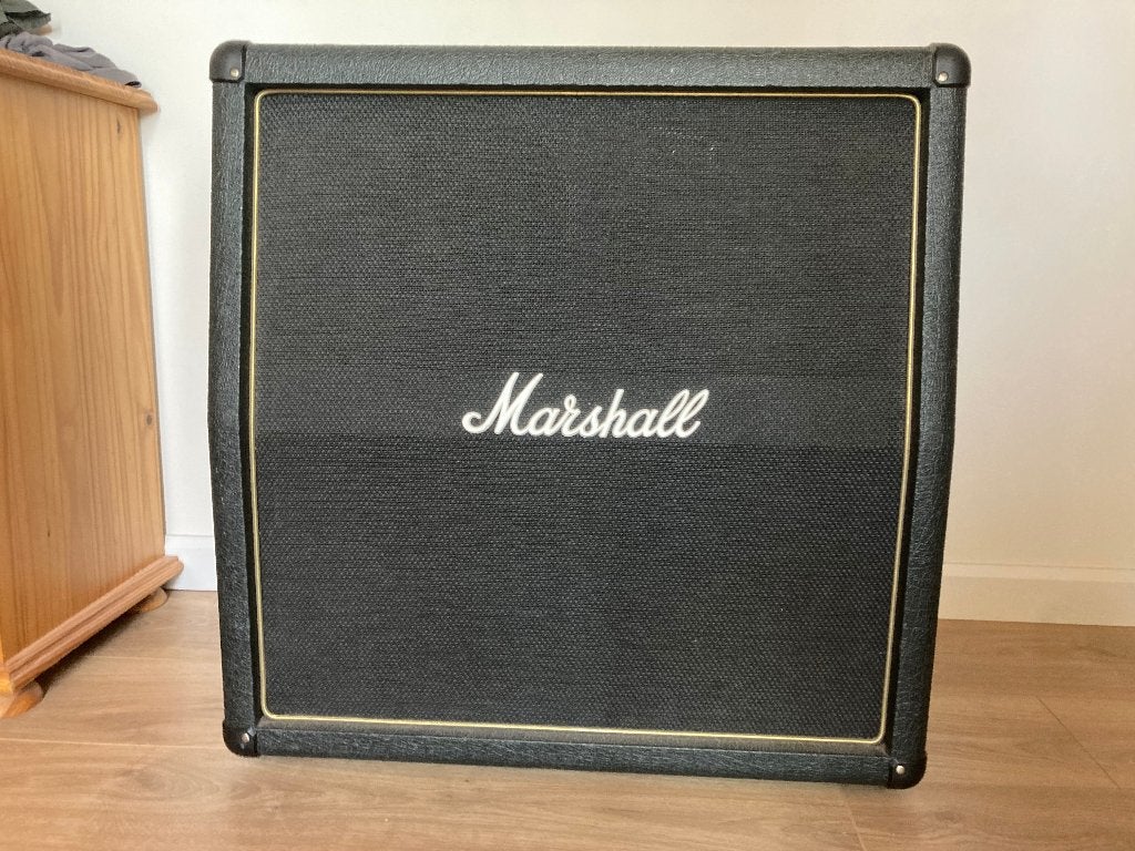 Marshall AVT412 4x12" 200W RMS 8 Ohms, Enlèvement, Utilisé, Marshall, Avec ampli