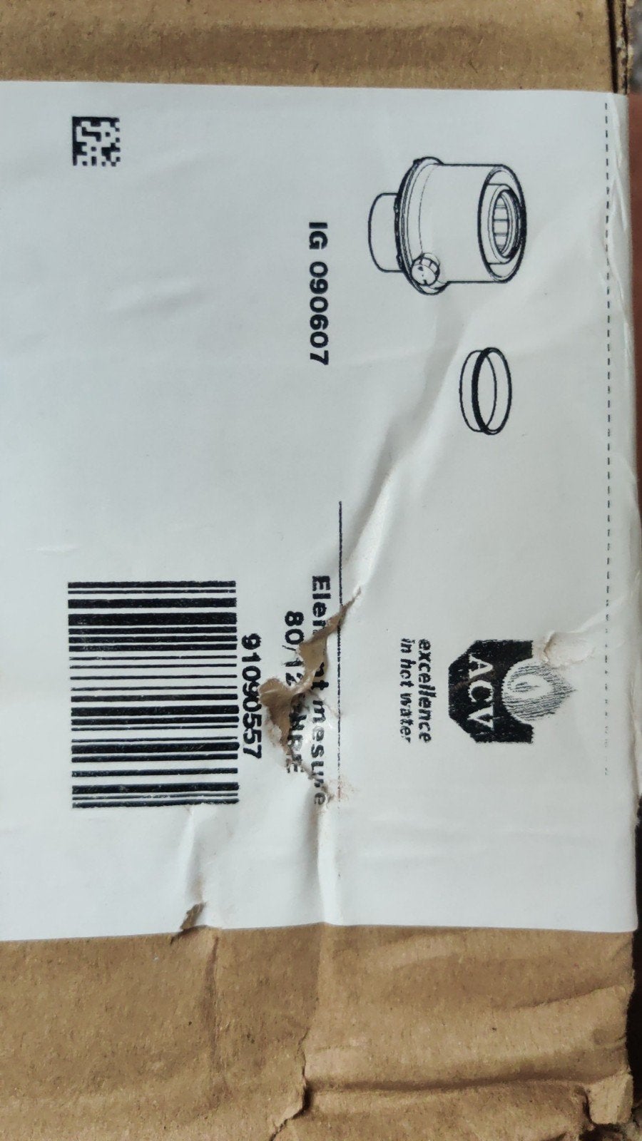 ACV - Adapter 80/125 met meetopeningen voor HRE-ketels, Ophalen of Verzenden