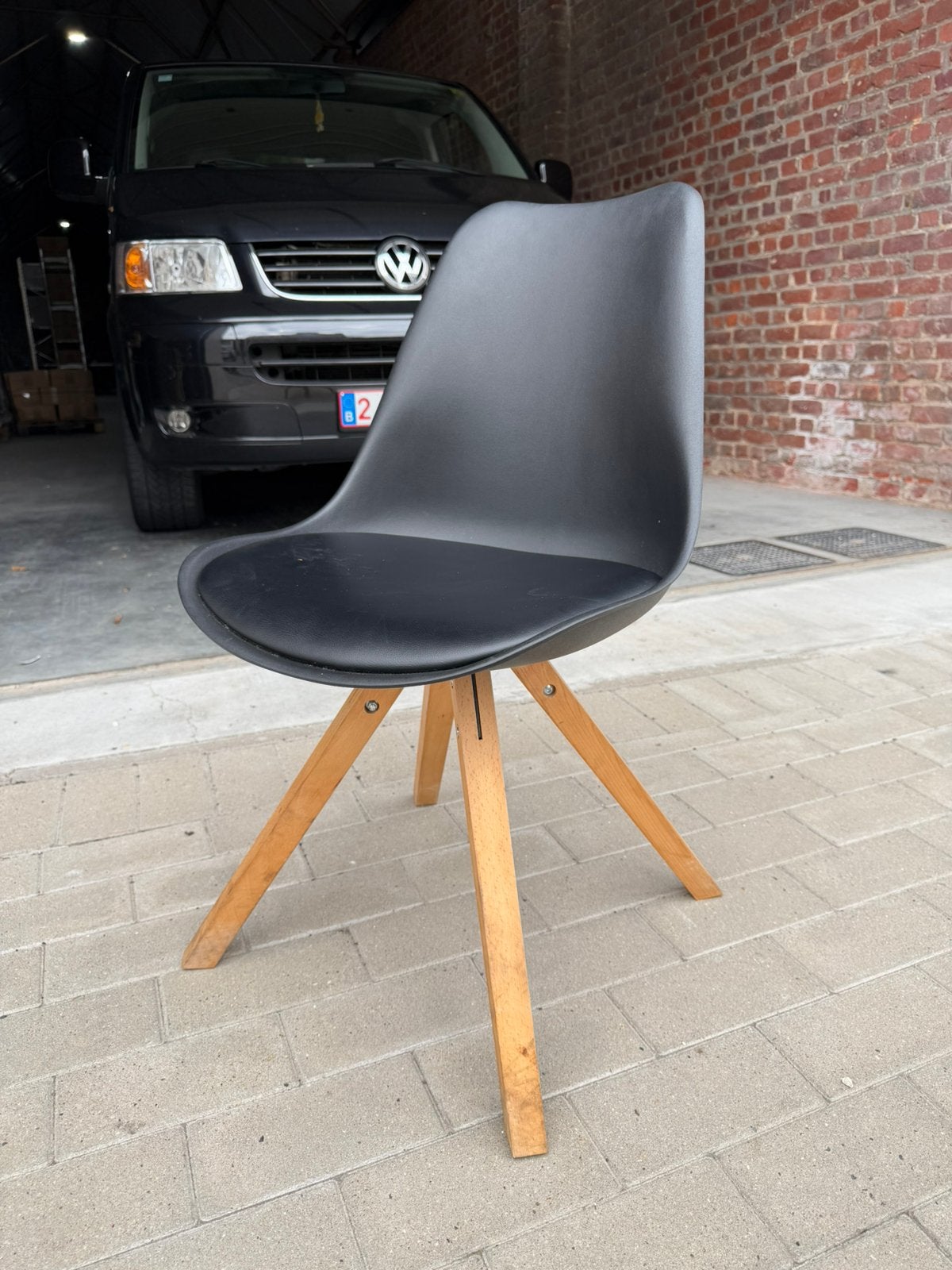 Design eetstoeltjes 6x, Huis en Inrichting, Ophalen, Zo goed als nieuw