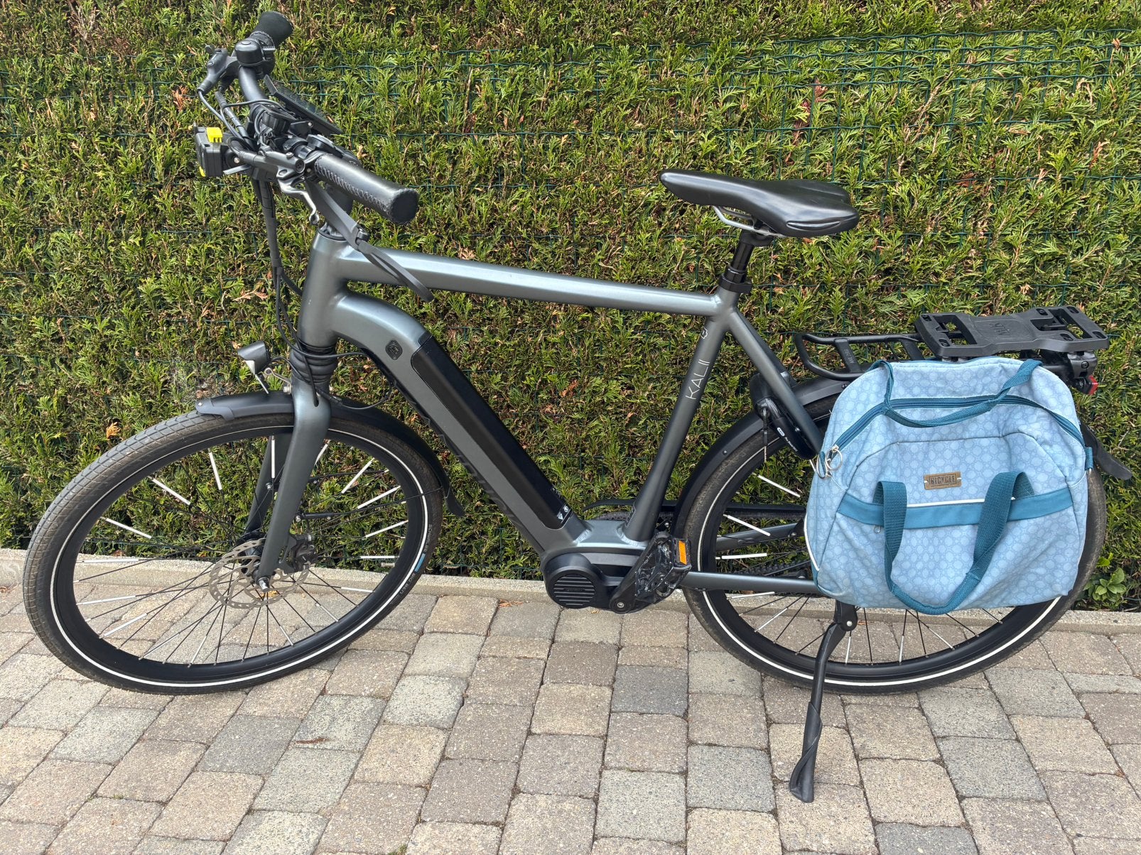 Electrishe herenfiets maat 61, Fietsen en Brommers, Ophalen, Zo goed als nieuw