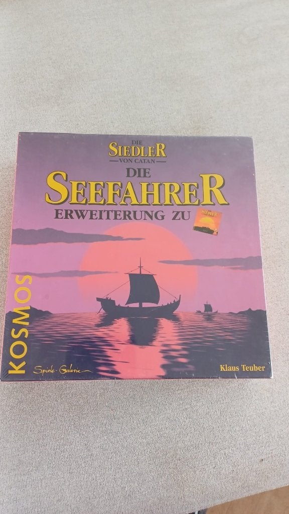 jeu de plateau Catan de Zeevaarders seal version allemande, 1 ou 2 joueurs, Enlèvement ou Envoi, Neuf, 999 games