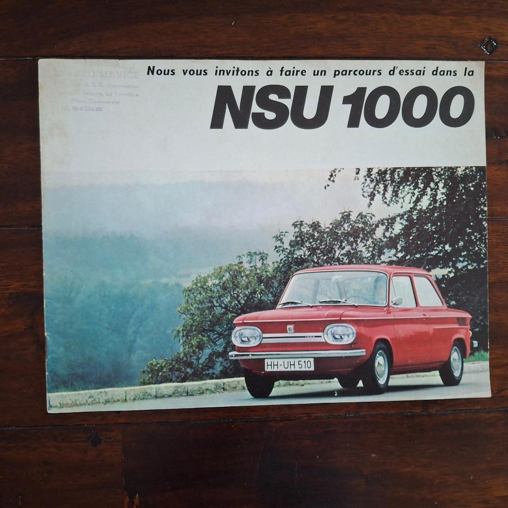 NSU 1000 années 1960, Enlèvement ou Envoi, Utilisé, Autres marques