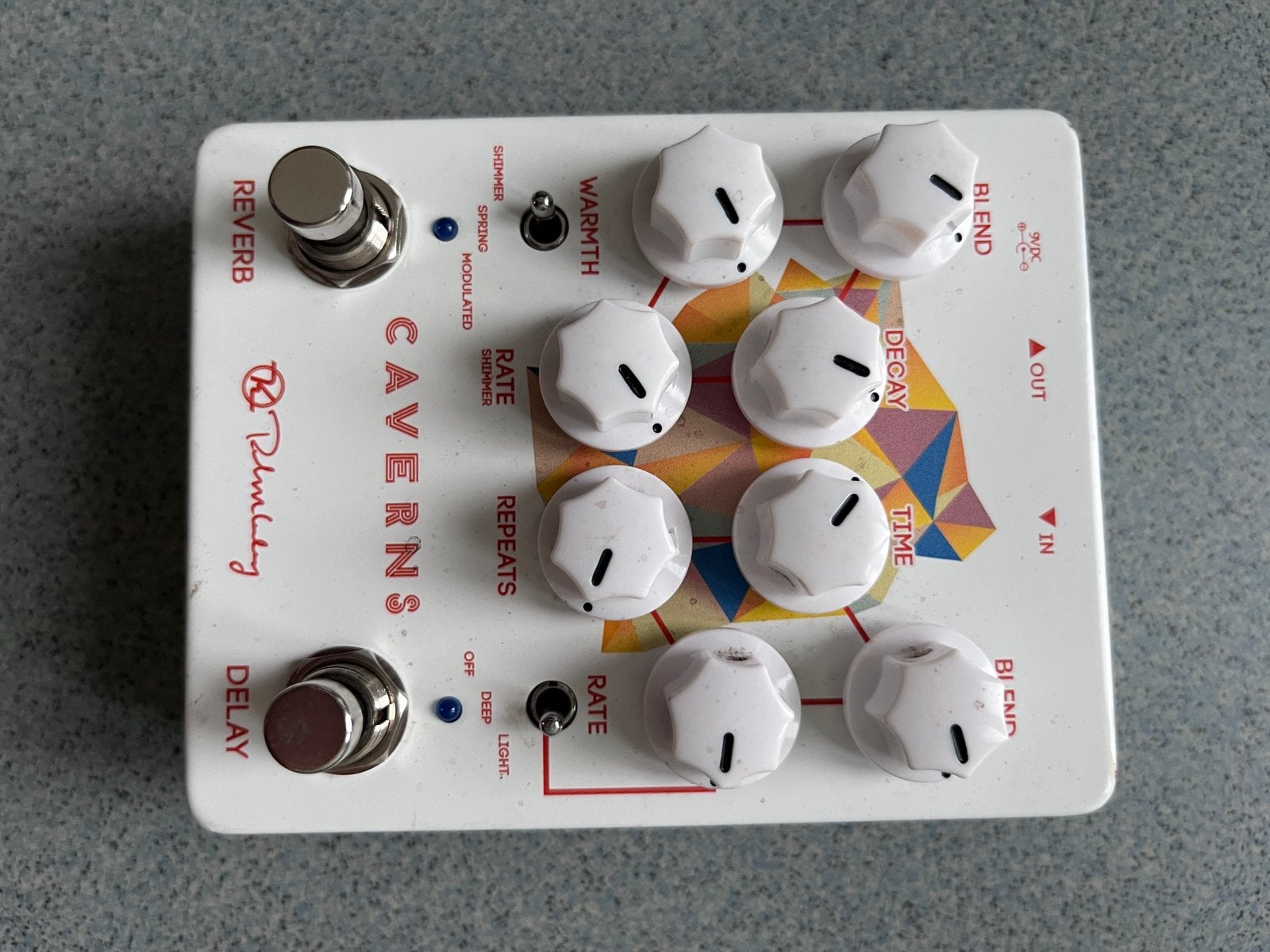 Keeley caverns delay reverb, Muziek en Instrumenten, Ophalen of Verzenden, Gebruikt, Delay of Echo